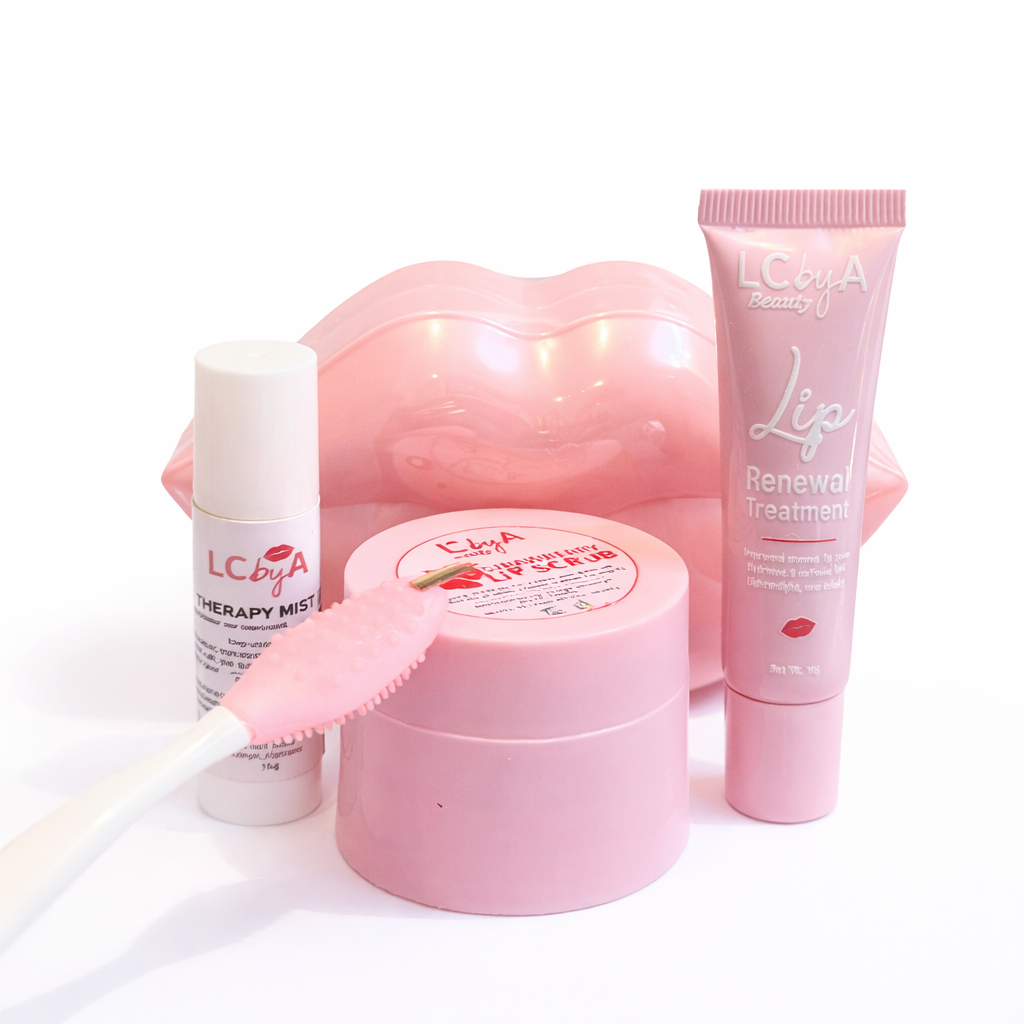 LCbyA Lip Care Treatment Kit – Complete Lip Care Routine